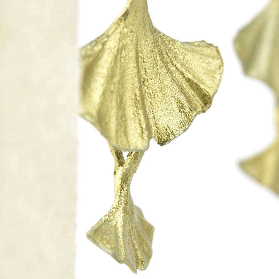 Cascading Ginkgo Earrings - Goldmakers Fine Jewelry