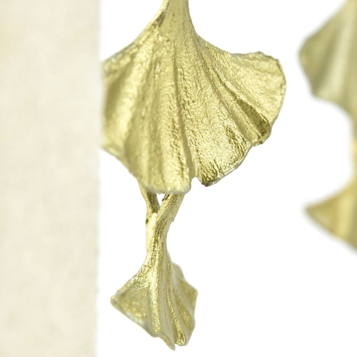 Cascading Ginkgo Earrings - Goldmakers Fine Jewelry