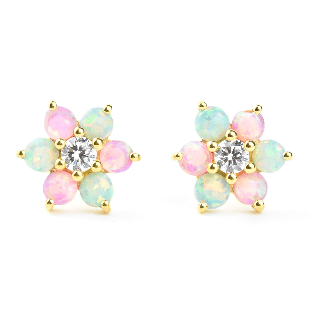 Tropical Opal Studs