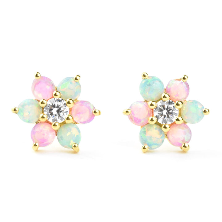 Tropical Opal Studs