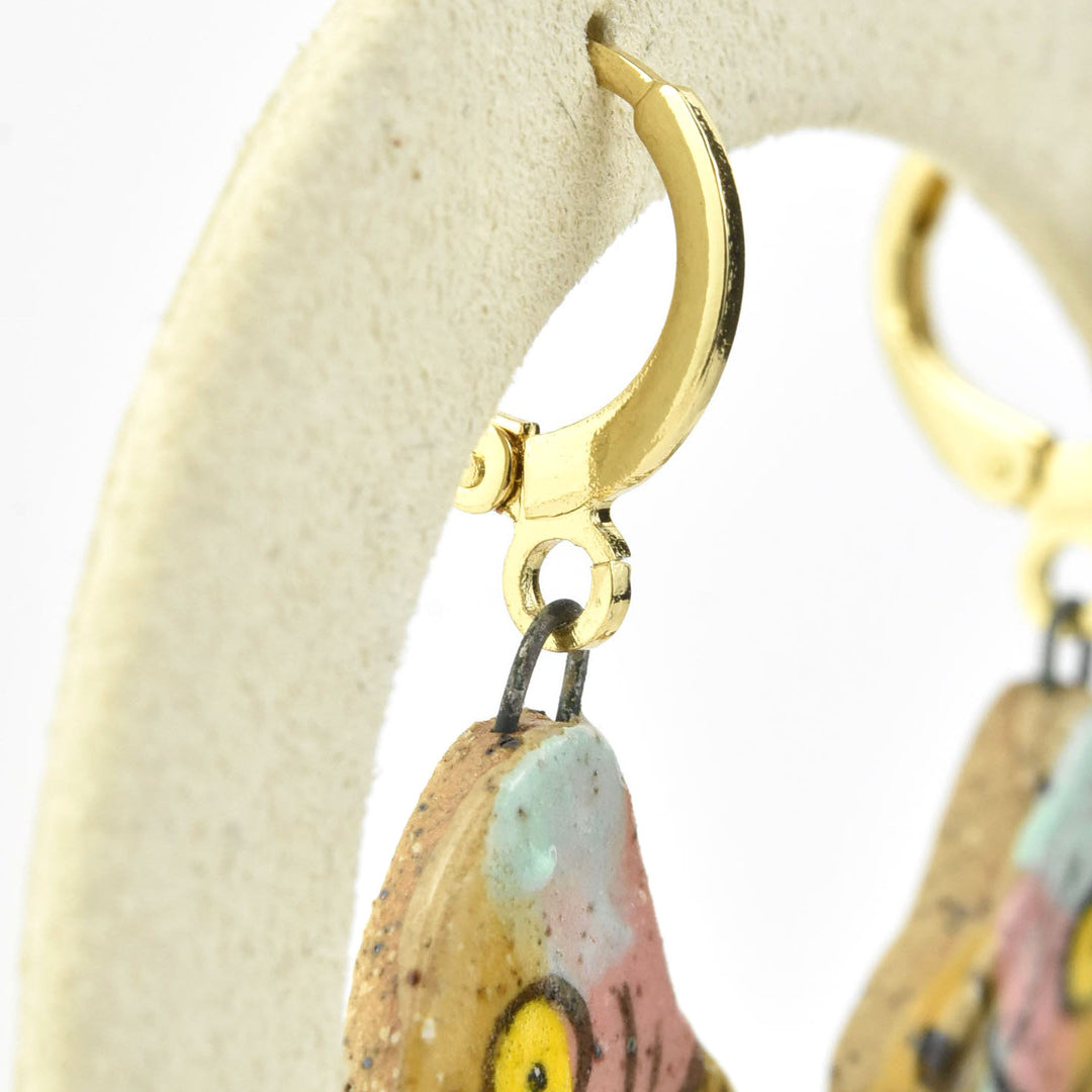 Rainbow Trout Earrings - Goldmakers Fine Jewelry