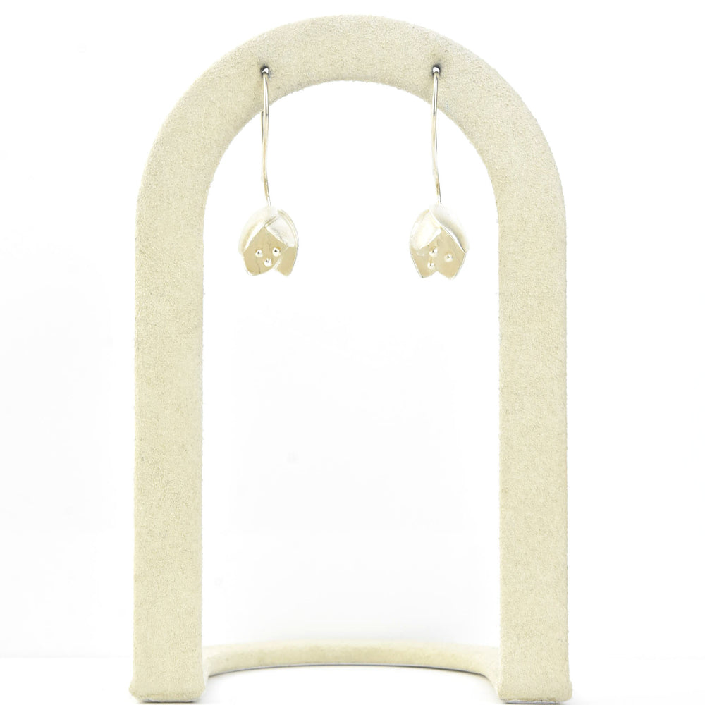 Tulip Wire Drop Earrings - Goldmakers Fine Jewelry