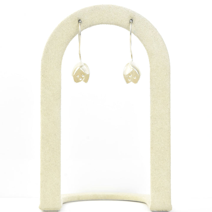 Tulip Wire Drop Earrings - Goldmakers Fine Jewelry