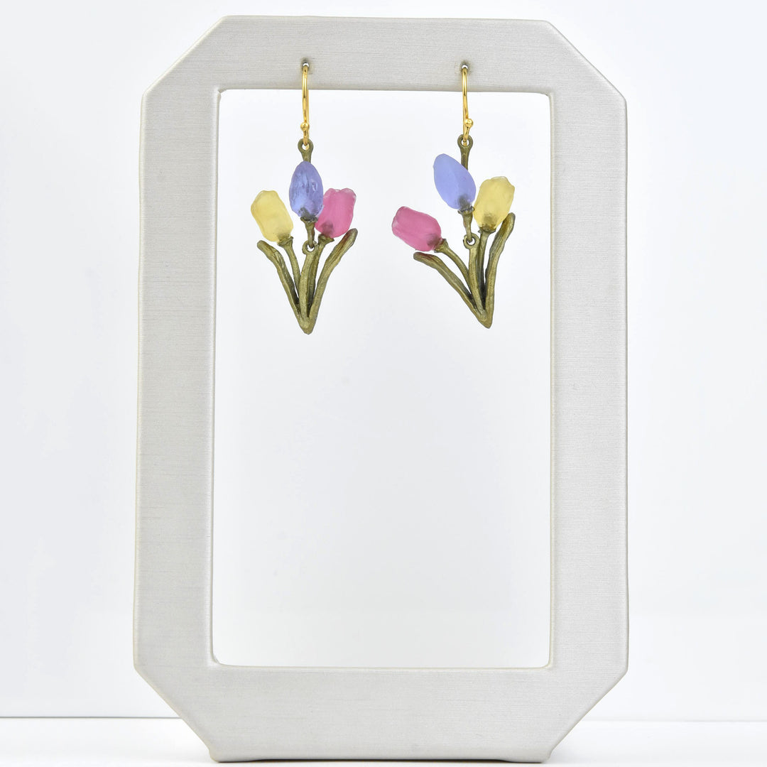 Bunch of Tulips Earrings - Goldmakers Fine Jewelry