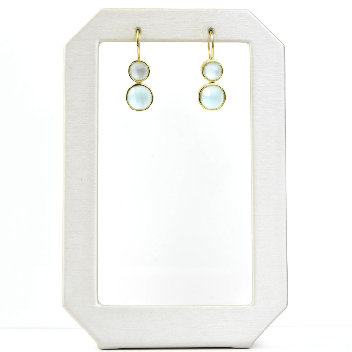 Tulum Double Droplet Earrings
