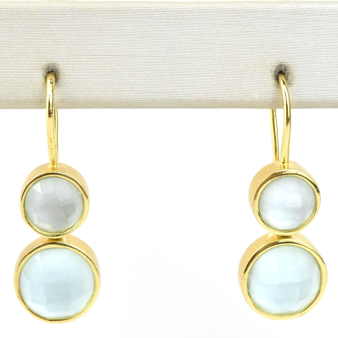Tulum Double Droplet Earrings