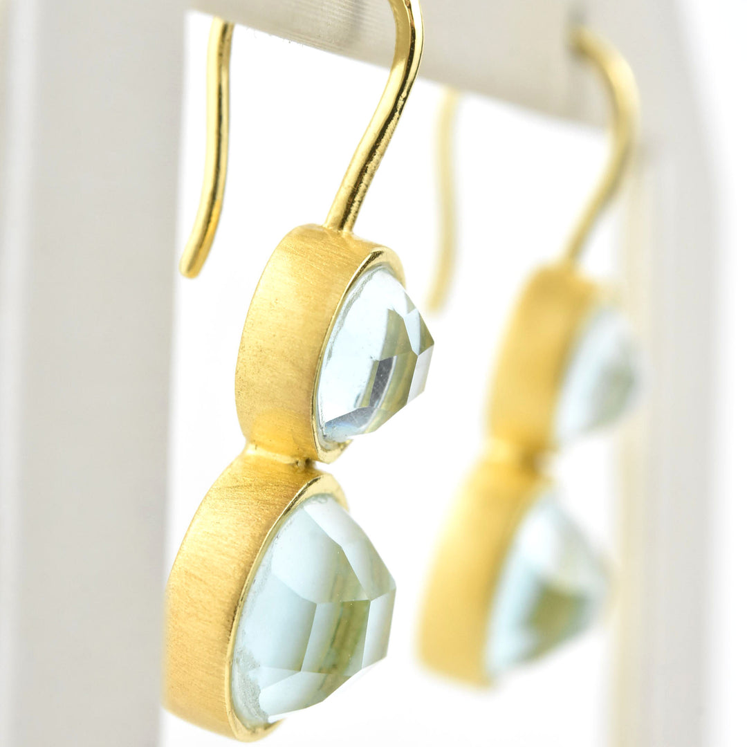 Tulum Double Droplet Earrings