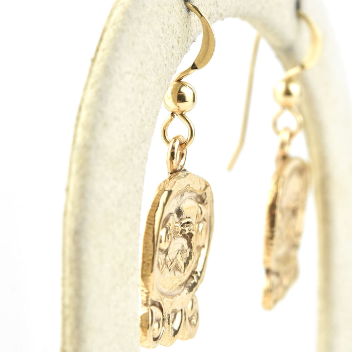 Tzi Mayan Dog Earrings