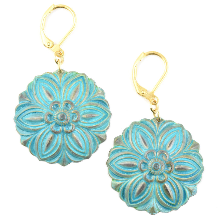 Verdigris Siena Earrings - Goldmakers Fine Jewelry