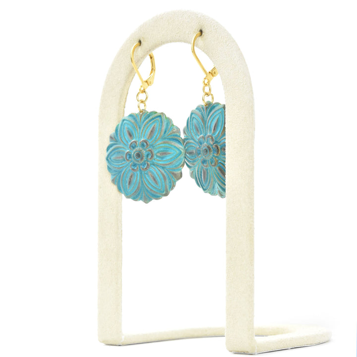 Verdigris Siena Earrings - Goldmakers Fine Jewelry