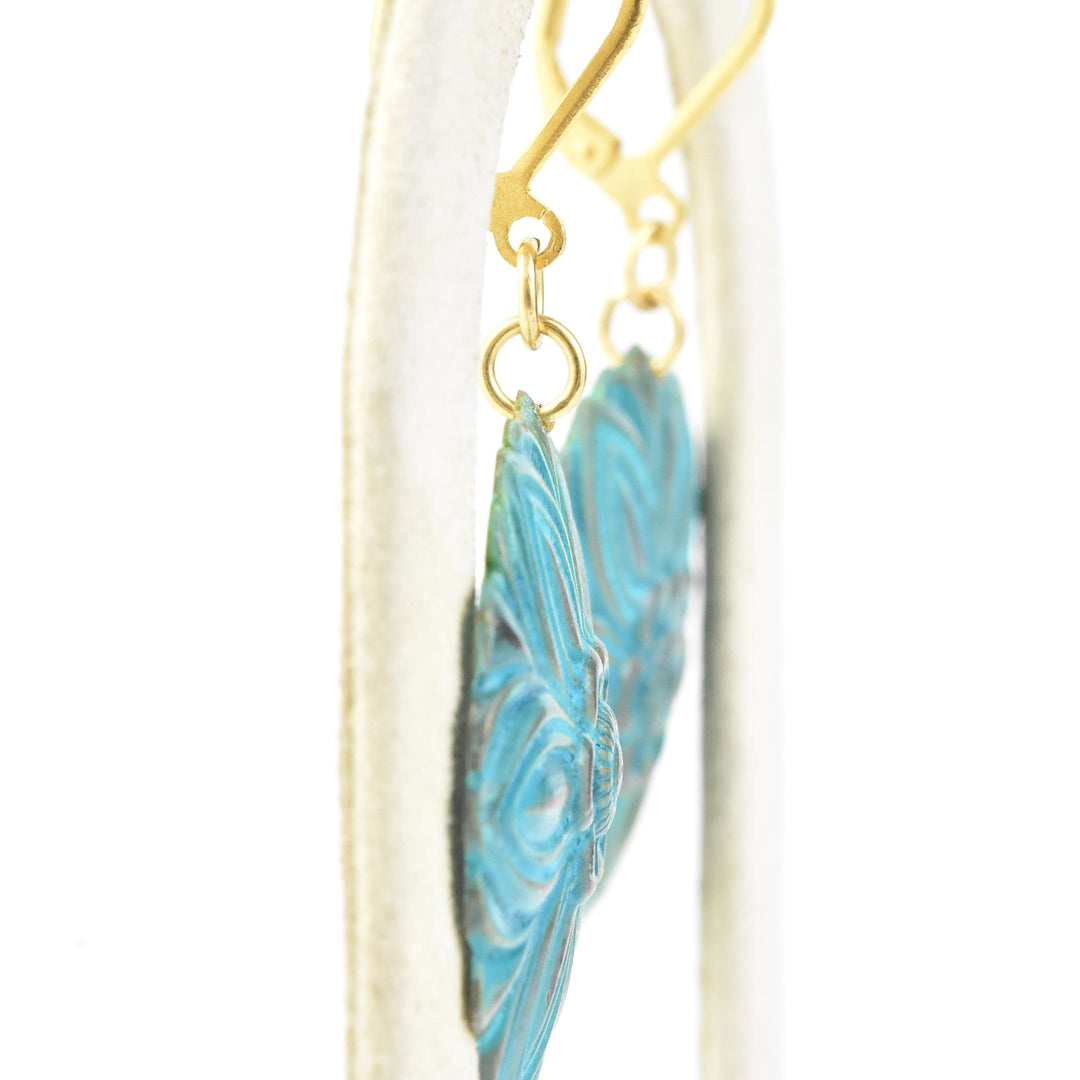 Verdigris Siena Earrings - Goldmakers Fine Jewelry