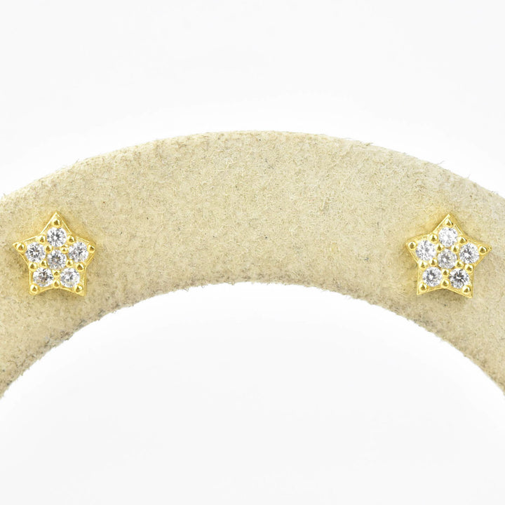 Vermeil Star Studs
