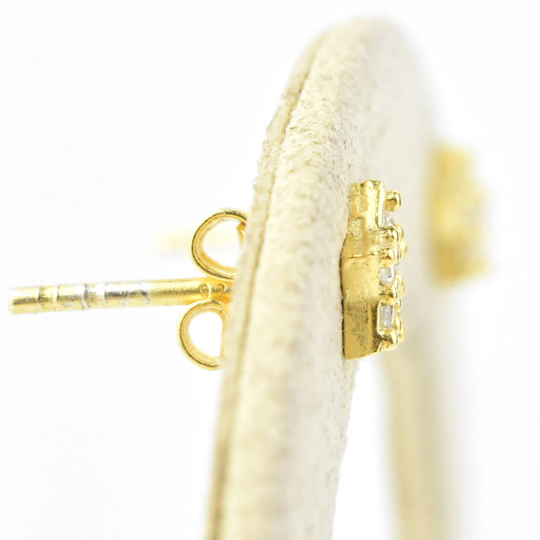 Vermeil Star Studs