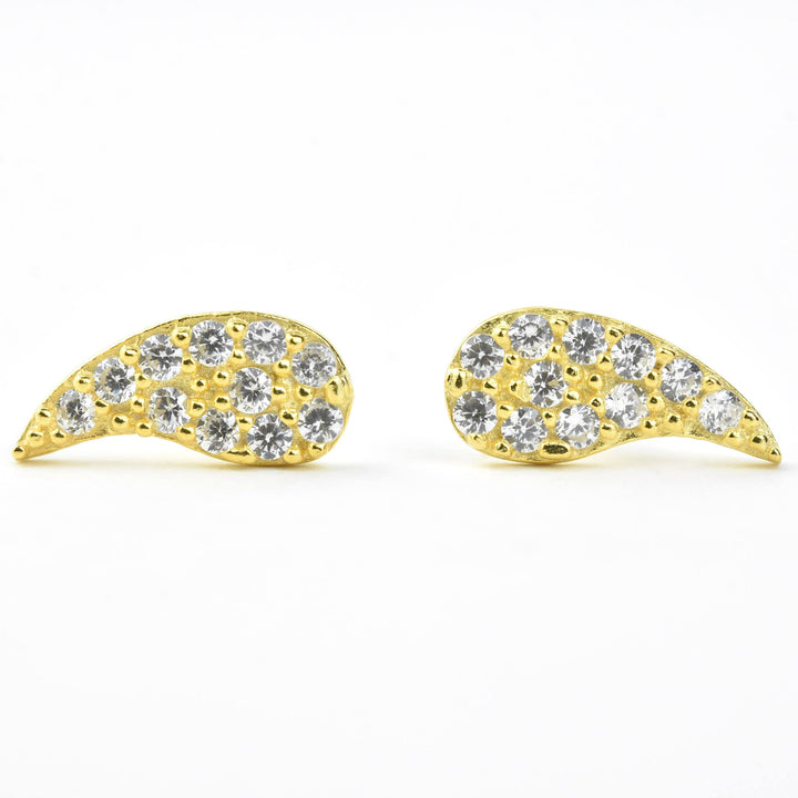 Vermeil Wing Studs