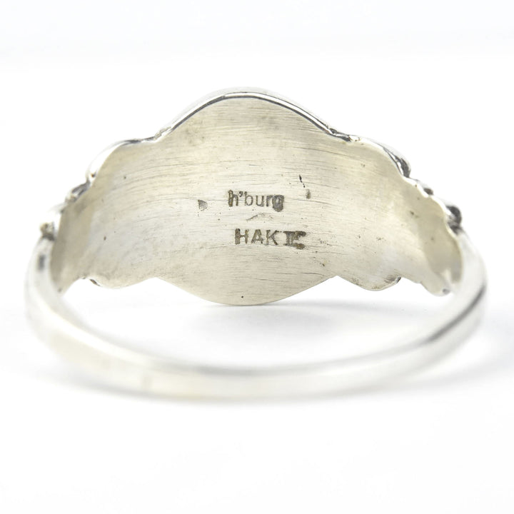 Virginia Signet Ring in Sterling Silver