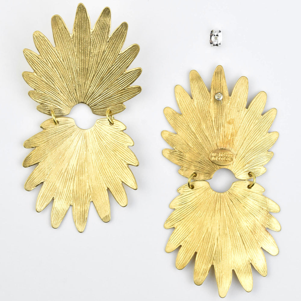 Palmera Earrings - Goldmakers Fine Jewelry