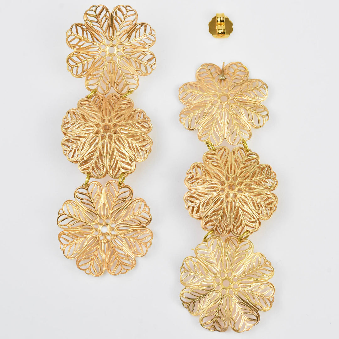 Florentine Earrings - Goldmakers Fine Jewelry
