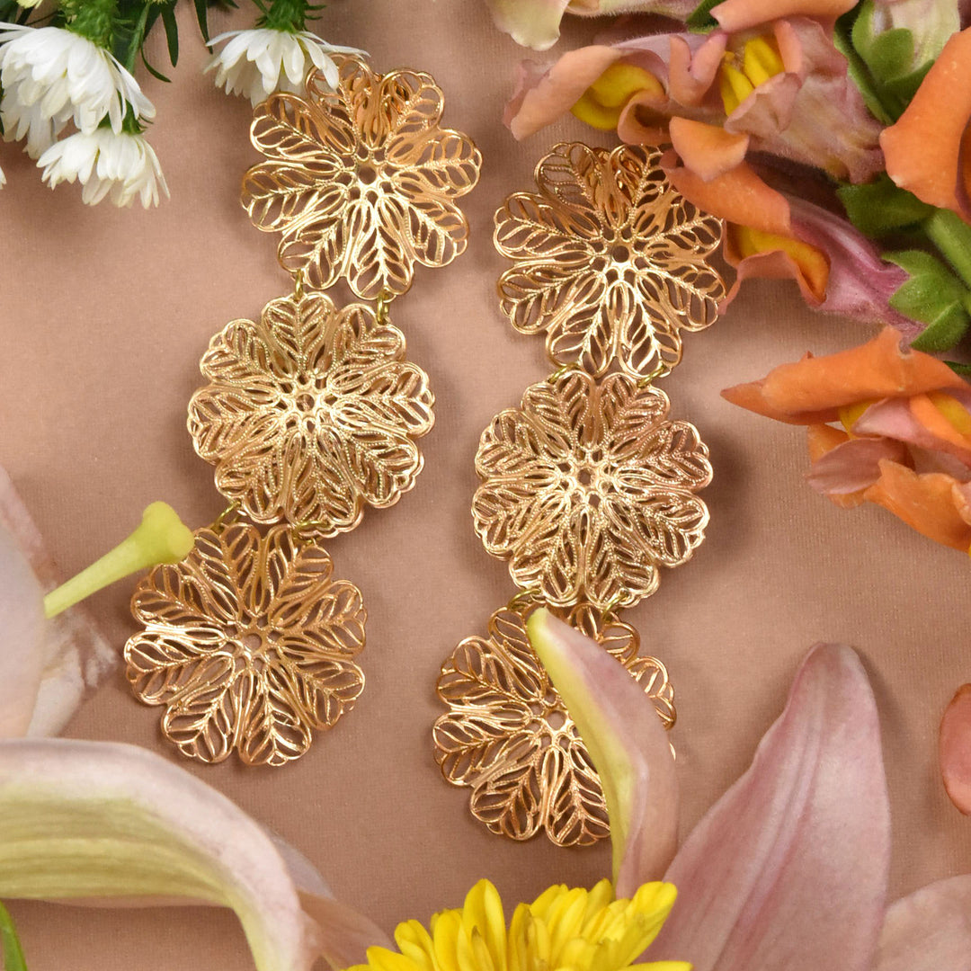 Florentine Earrings - Goldmakers Fine Jewelry