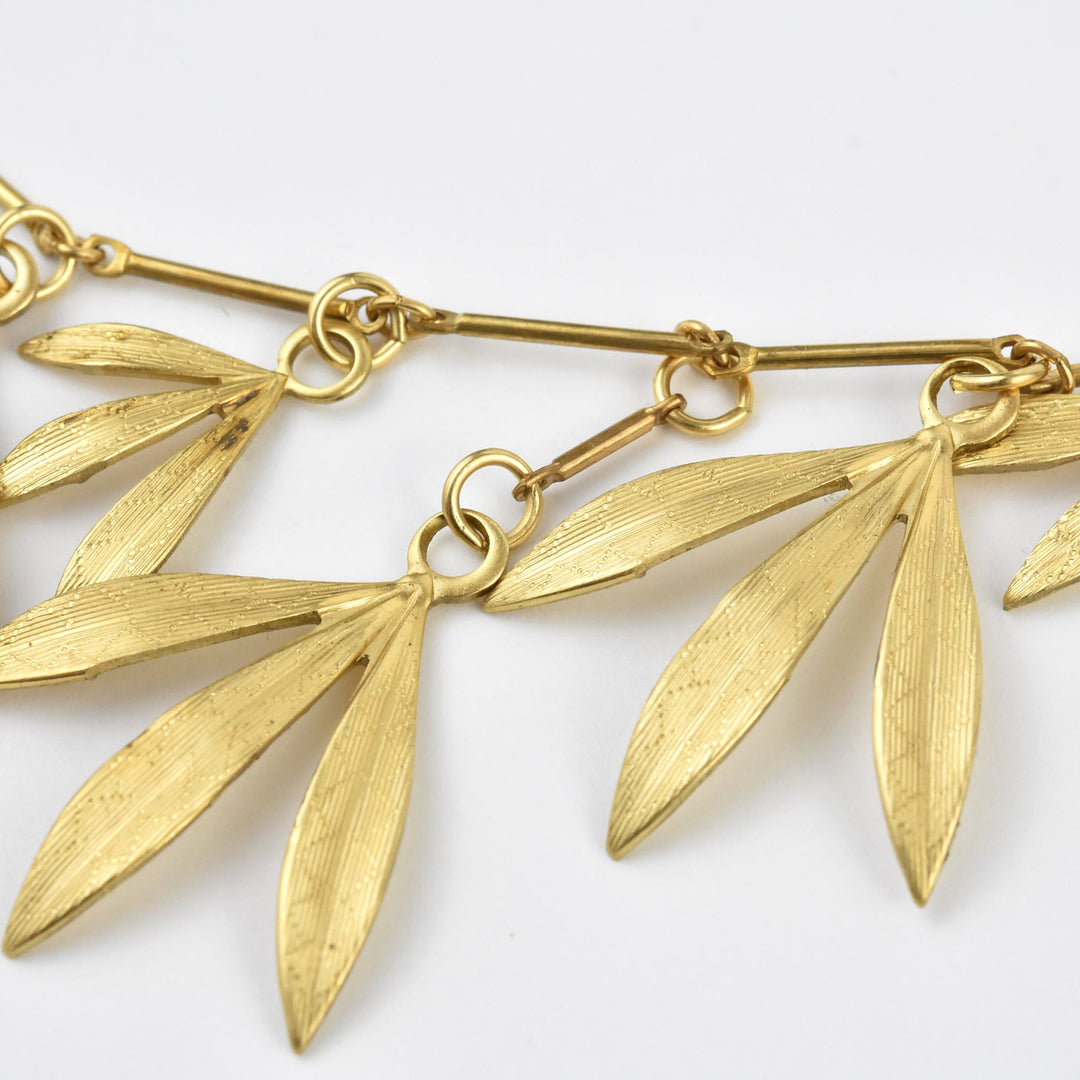 Golden Bamboo Necklace - Goldmakers Fine Jewelry