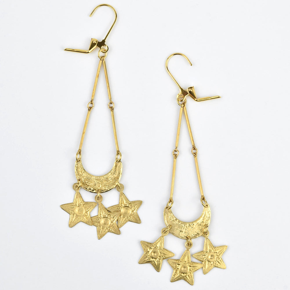 Long Lyra Earrings - Goldmakers Fine Jewelry