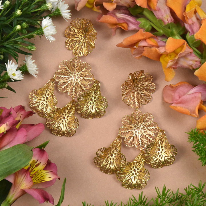 Saskia Earrings - Goldmakers Fine Jewelry