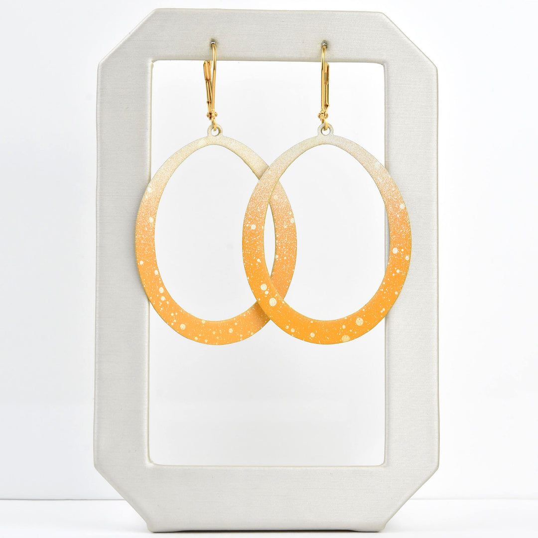 Yellow Mini Meli Earrings - Goldmakers Fine Jewelry