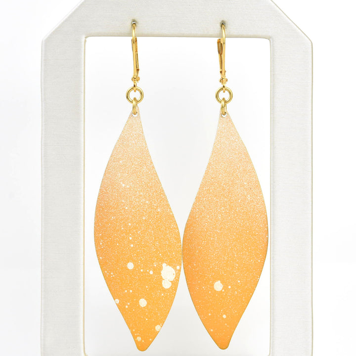 Yellow Tilde Earrings - Goldmakers Fine Jewelry