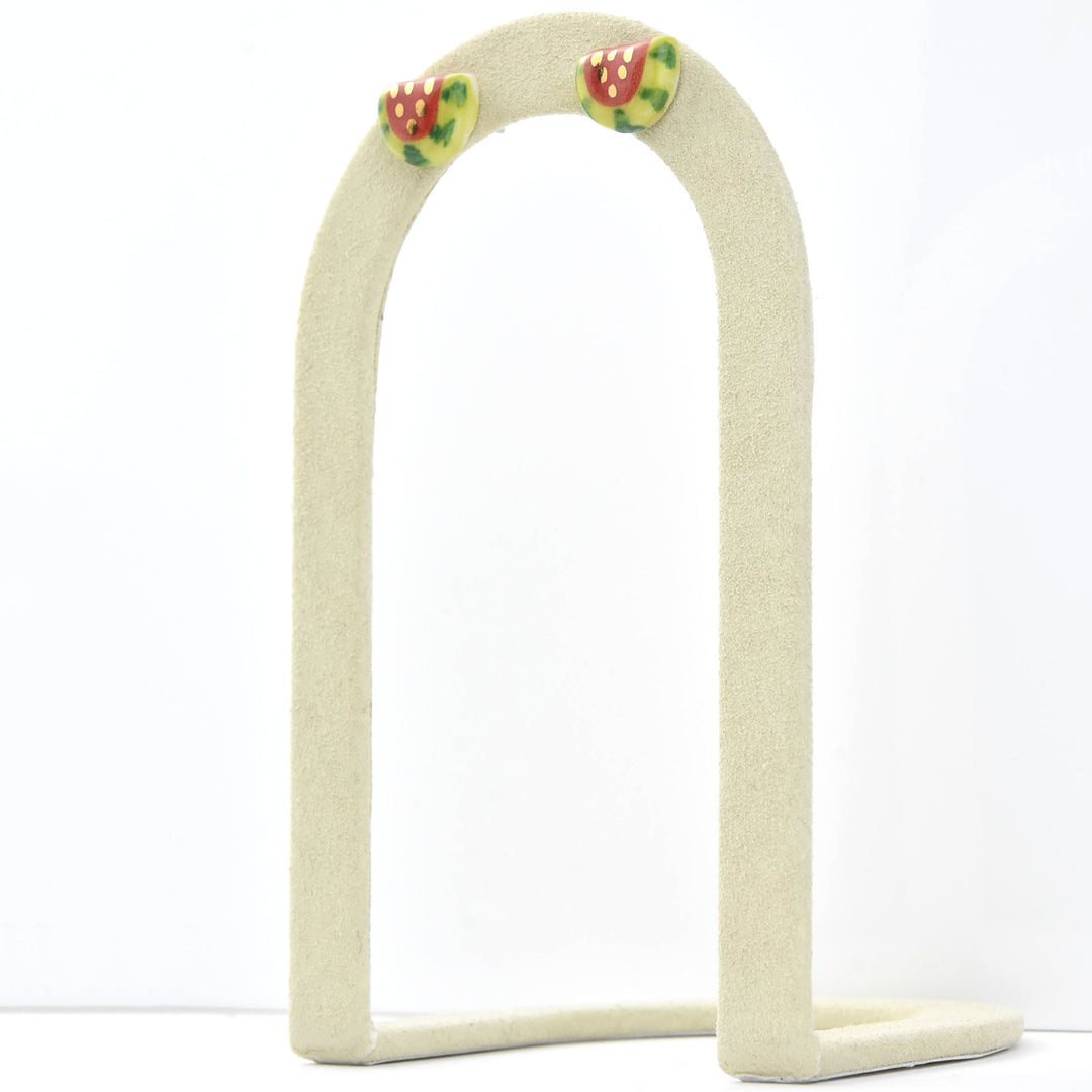 Watermelon Studs - Goldmakers Fine Jewelry