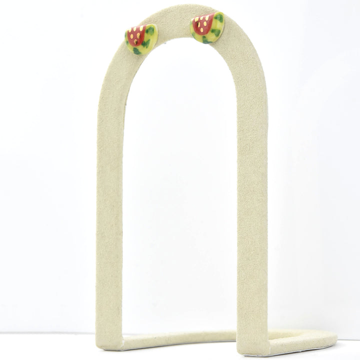 Watermelon Studs - Goldmakers Fine Jewelry