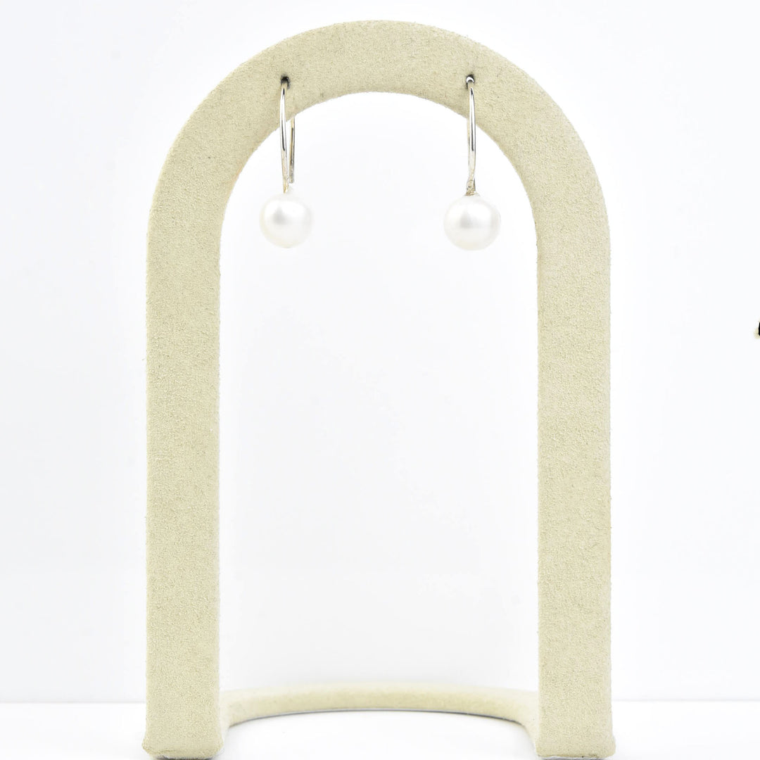 Freshwater Pearl Hoop Earrings