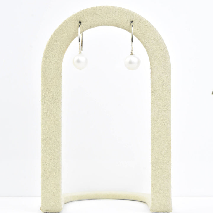 Freshwater Pearl Hoop Earrings