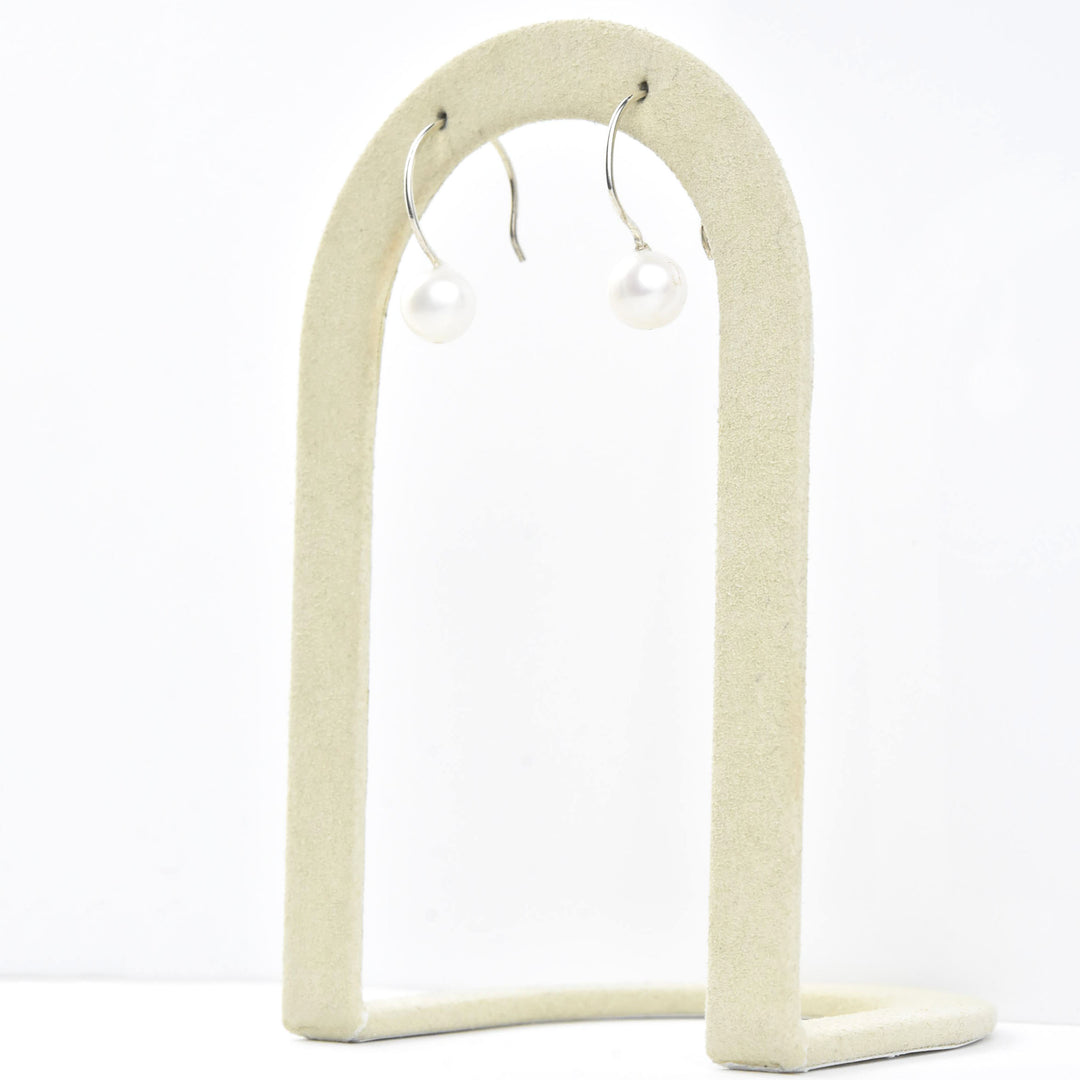 Freshwater Pearl Hoop Earrings