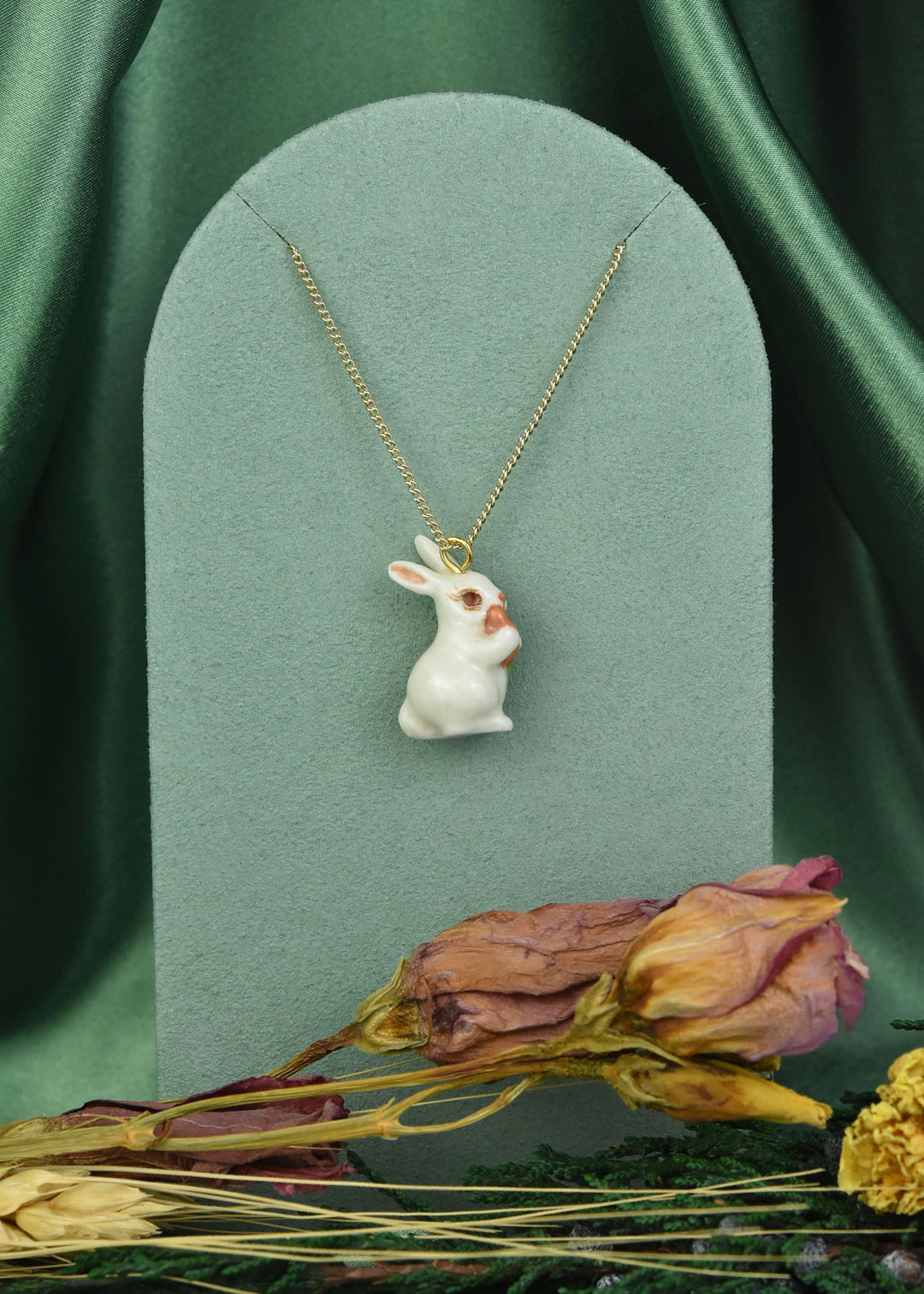 White Rabbit Necklace