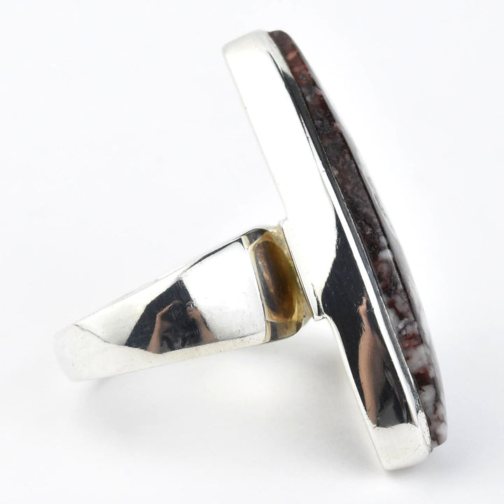 Wild Horse Jasper Ring in Sterling Silver - Goldmakers Fine Jewelry