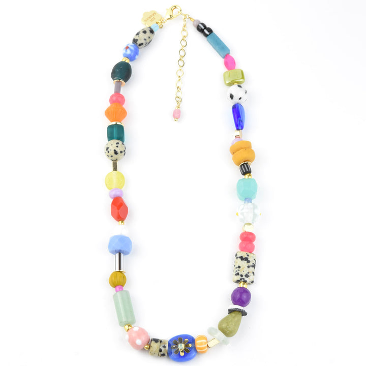 Winona Bright Beaded Necklace