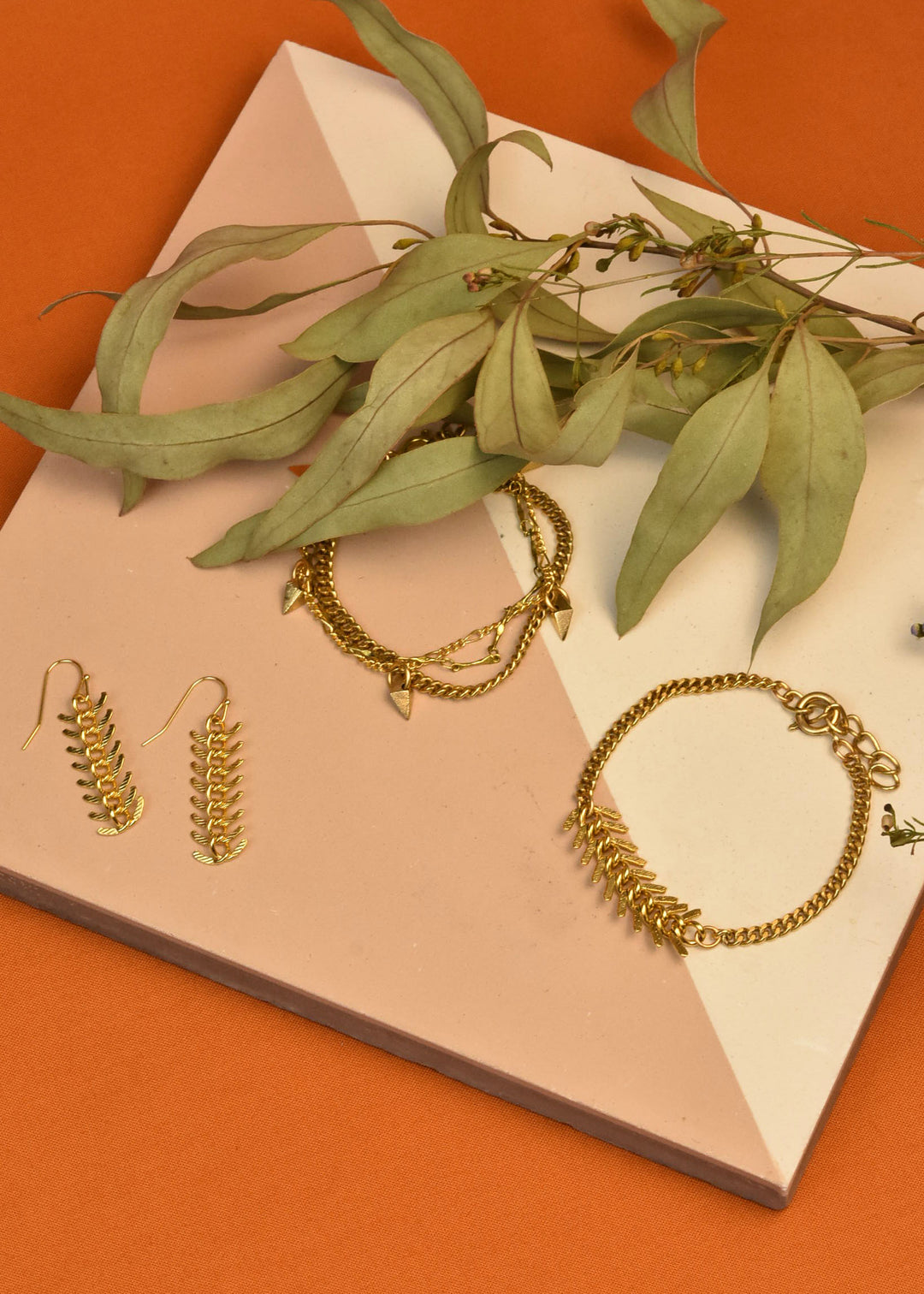 Brass Spike Bracelet - Goldmakers Fine Jewelry