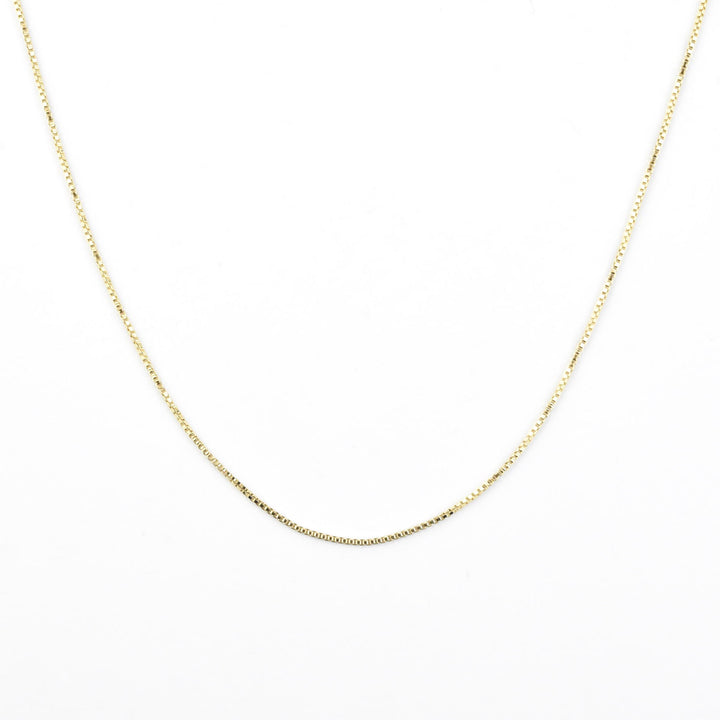 Gold Filled Adjustable Box Chain