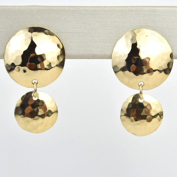 Full Moon Collection Earring No.1 - Goldmakers Fine Jewelry