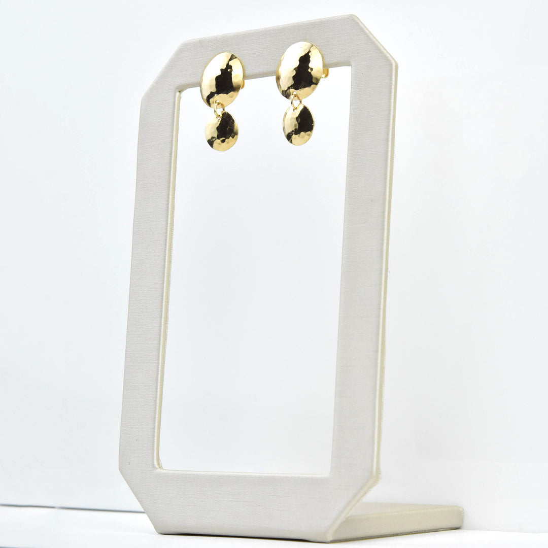 Full Moon Collection Earring No.1 - Goldmakers Fine Jewelry