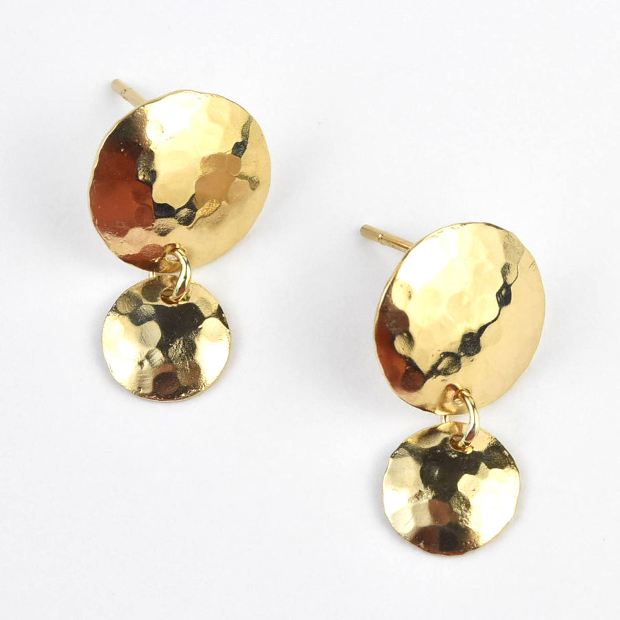 Full Moon Collection Earring No.3 - Goldmakers Fine Jewelry