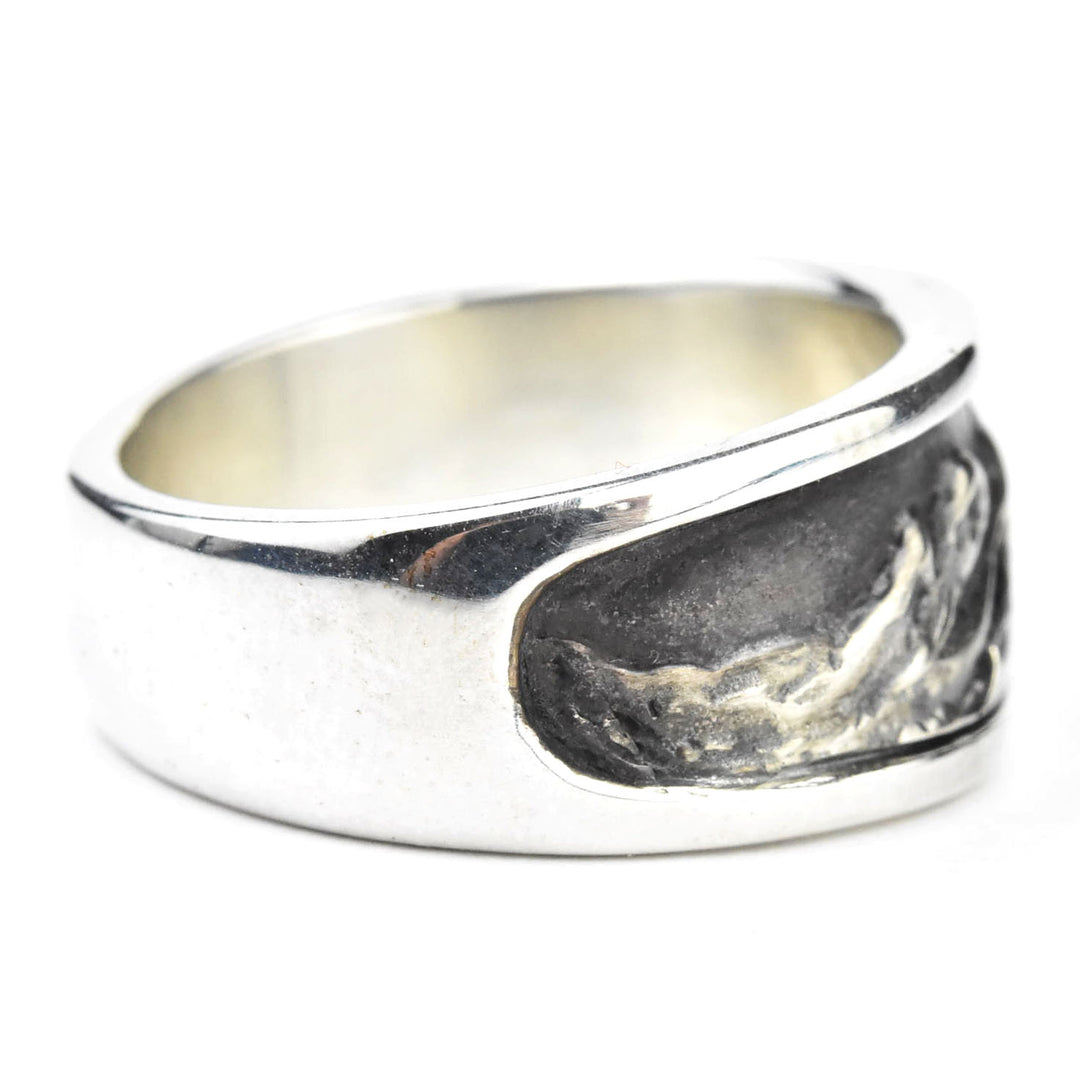 Mountain Range Ring in Silver - Goldmakers Fine Jewelry