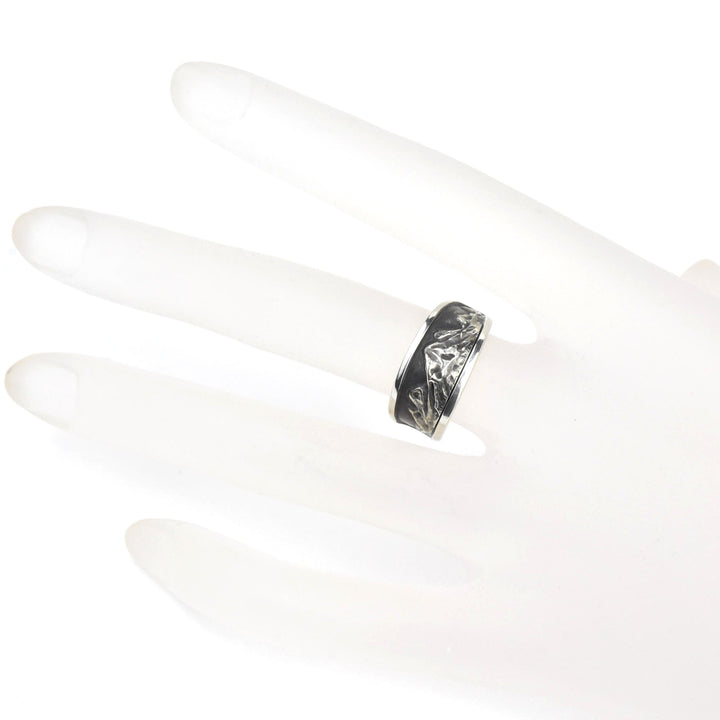 Mountain Range Ring in Silver - Goldmakers Fine Jewelry