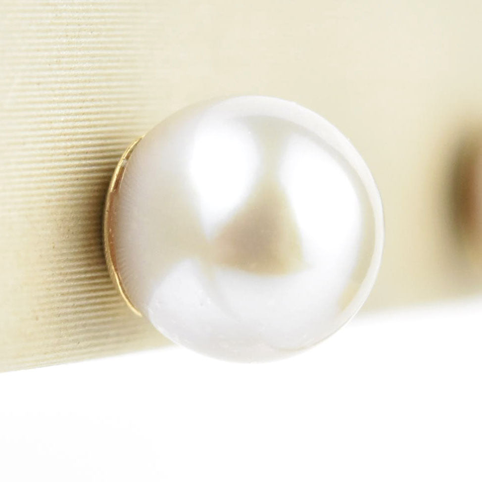 Taupe Pearl Studs, 14k Yellow Gold - Goldmakers Fine Jewelry