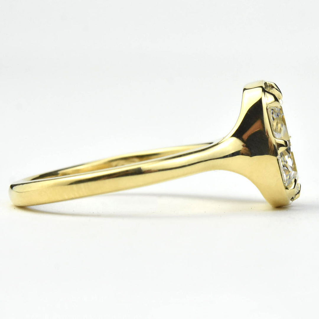The Emmalee: Cushion-Cut Diamond Engagement Ring - Goldmakers Fine Jewelry