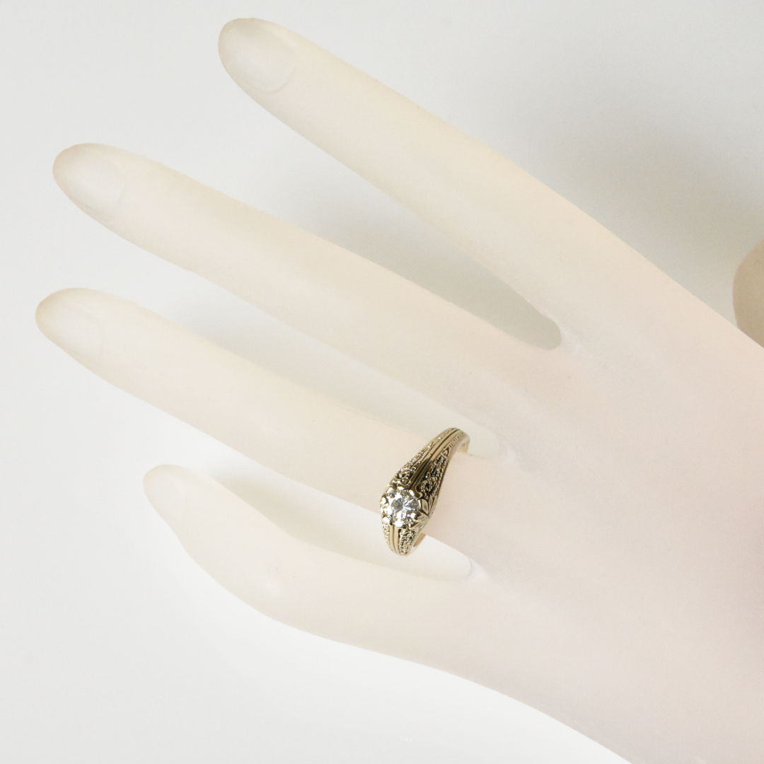 Marguerite Diamond Engagement Ring - Goldmakers Fine Jewelry