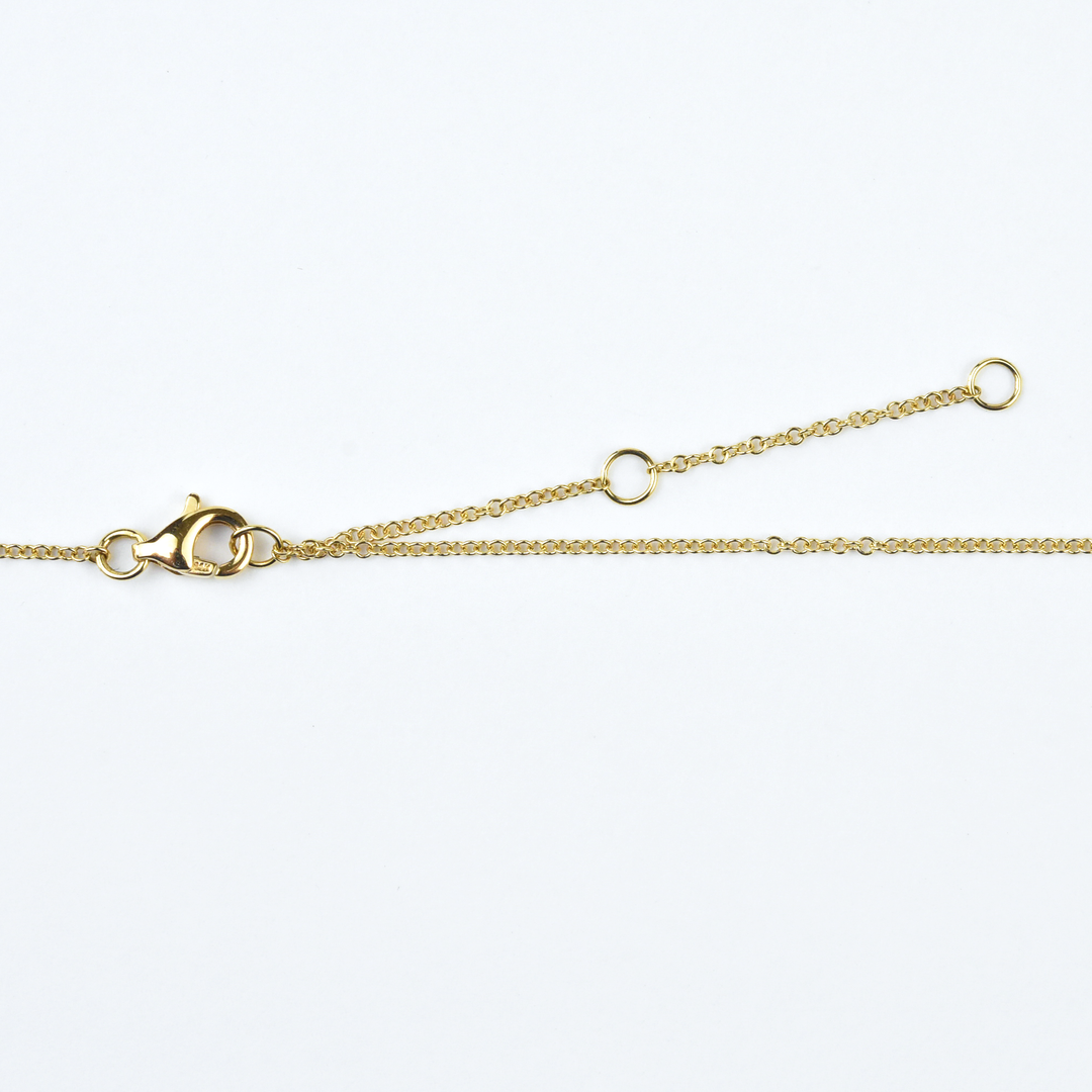 Diamond Bubble Necklace in Yellow Gold - Goldmakers Fine Jewelry