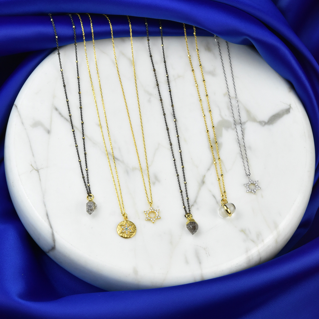 Crystal Quartz Bead Necklace - Goldmakers Fine Jewelry