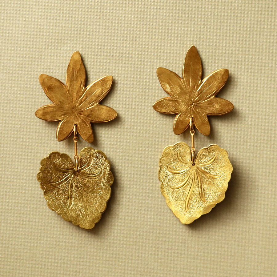 Nyla Dangle Earrings - Goldmakers Fine Jewelry