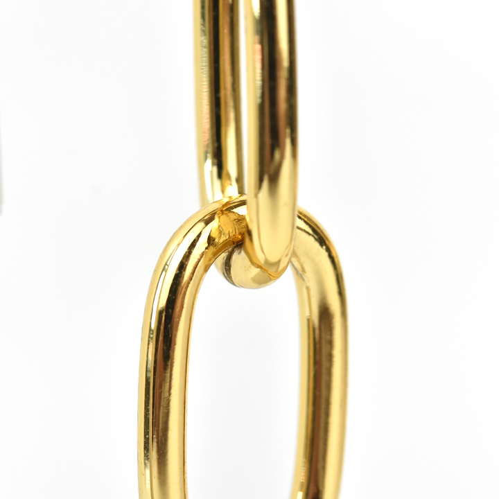 Heavy Chain Earrings - Goldmakers Fine Jewelry