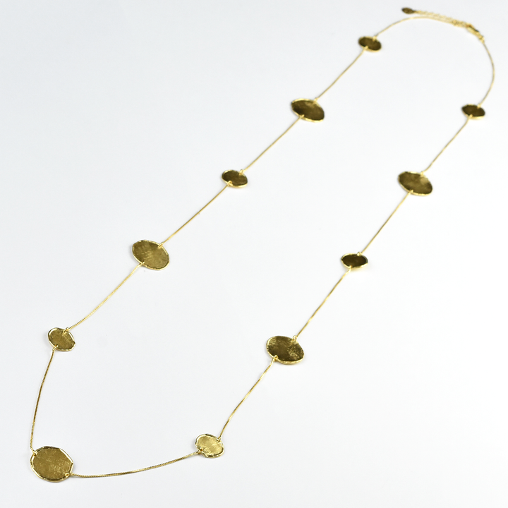 Simple Circles Necklace - Goldmakers Fine Jewelry